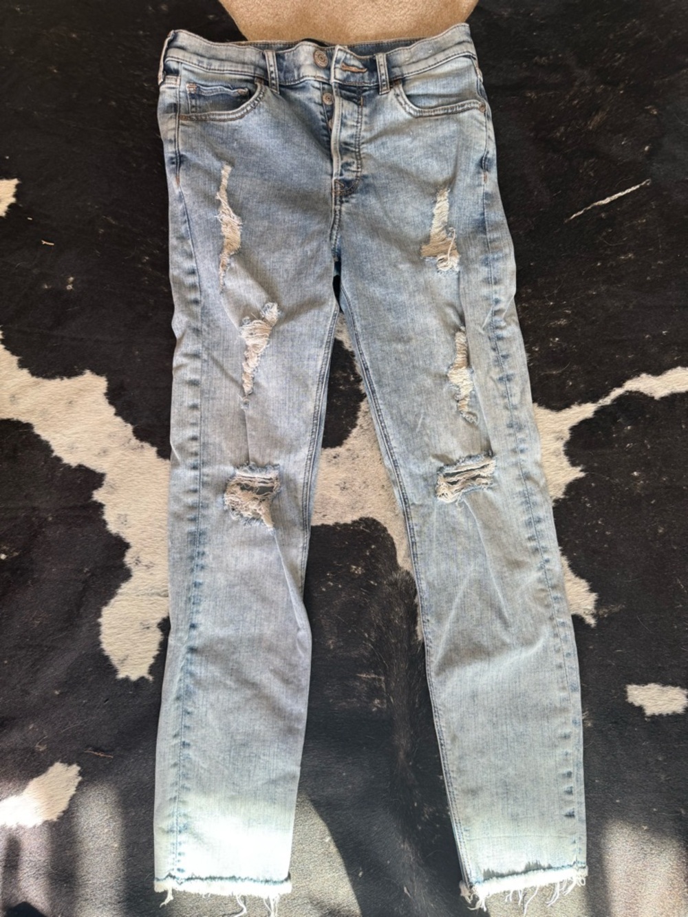 Express Light Blue Denim Jeans